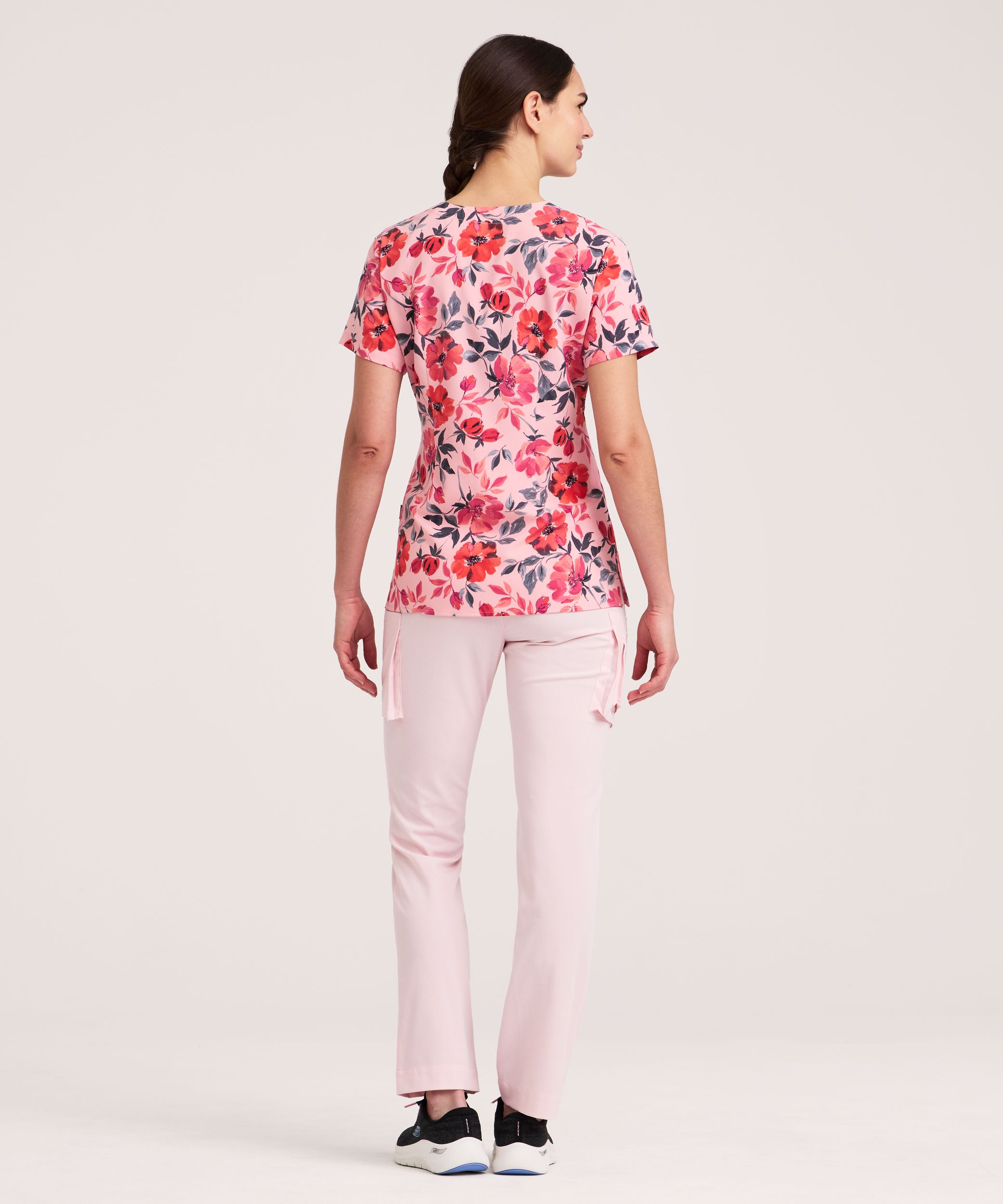 Health Pro Women's V-Neck Scrub Top