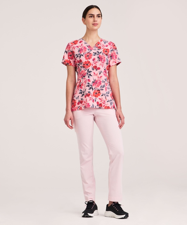 Health Pro Women's V-Neck Scrub Top