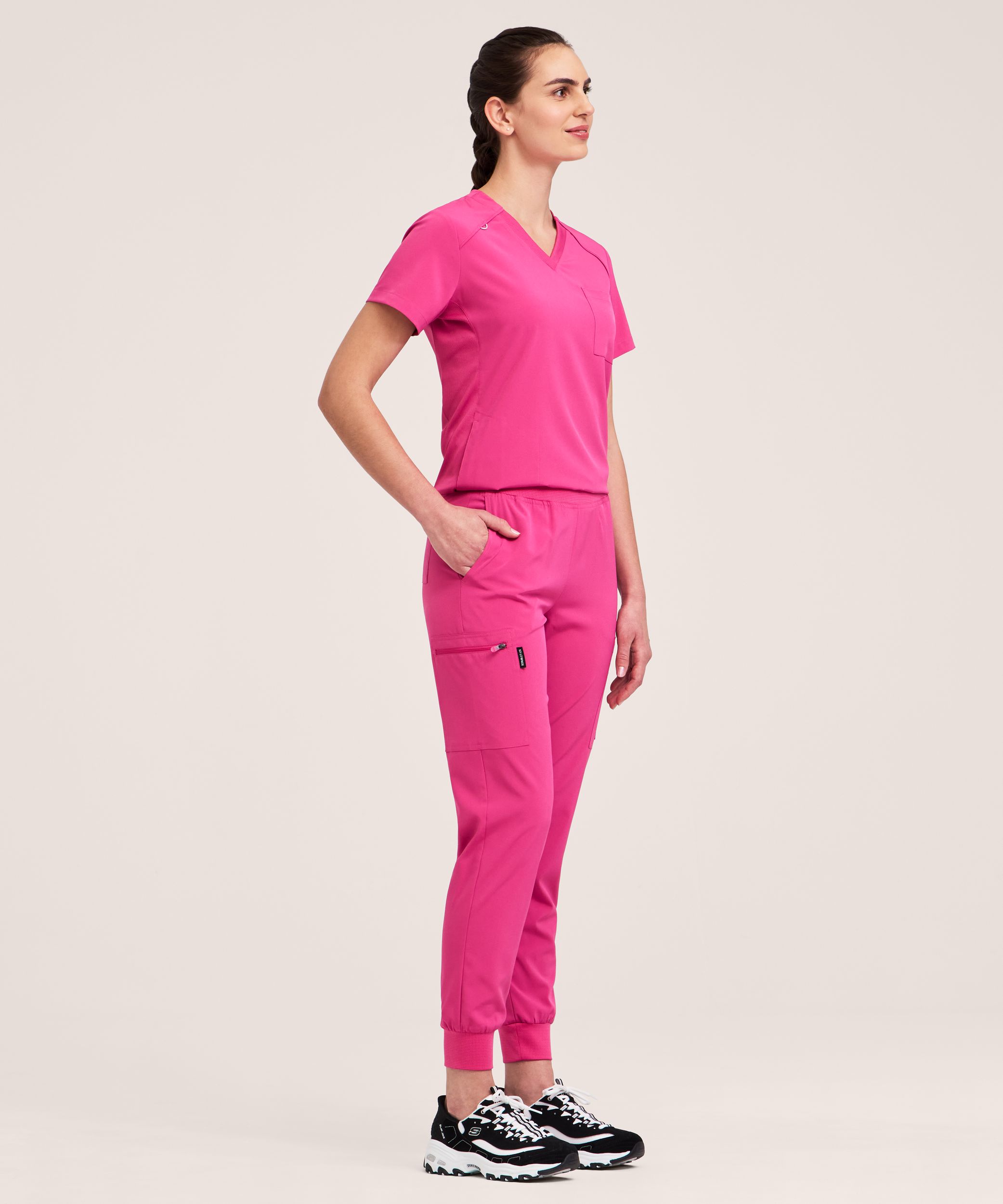 Scrubletics Women's Slim Fit Scrub Joggers