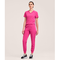 Scrubletics Women's Slim Fit Scrub Joggers Front_Flat