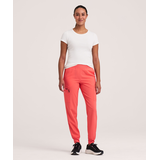 Pantalon d’uniforme médical de style jogging pour femmes, Scrubletics Front_Flat