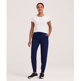 Pantalon d’uniforme médical de style jogging Performance pour femmes, Scrubletics Front_Flat
