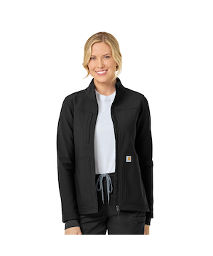 Carhartt Women's Rugged Flex Bonded Fleece Scrub Jacket