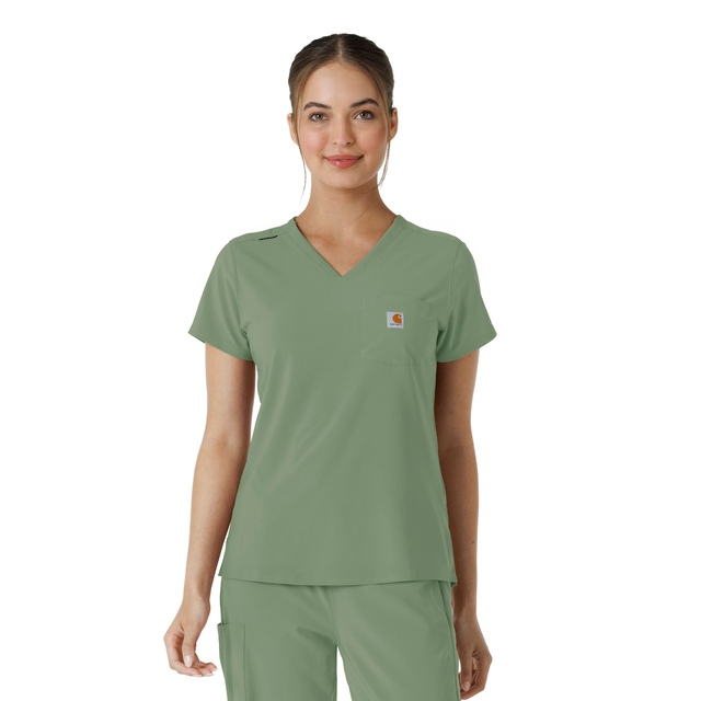 Haut d'uniforme médical à porter à l'intérieur du pantalon pour femmes, Cross Flex, Carhartt