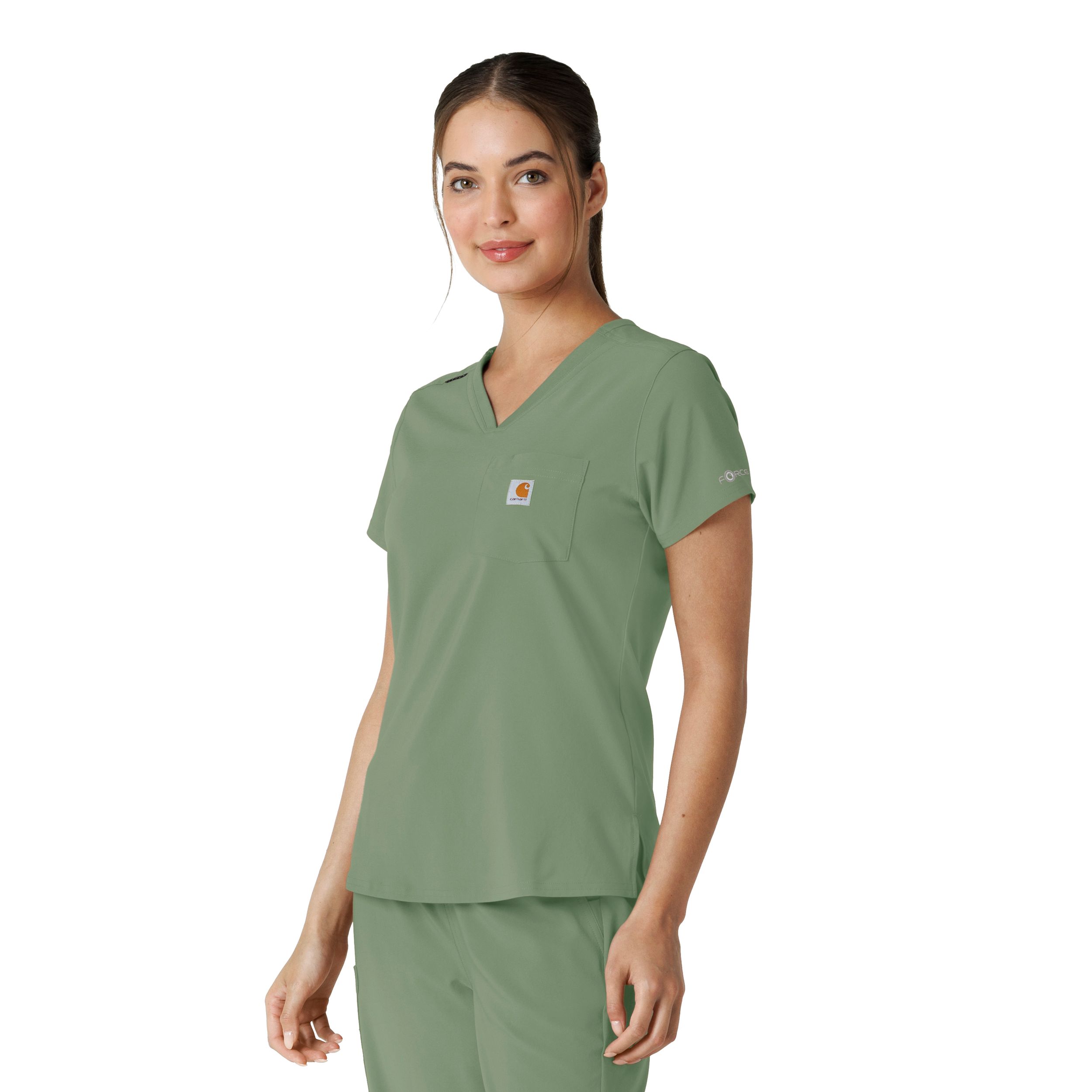 Haut d'uniforme médical à porter à l'intérieur du pantalon pour femmes, Cross Flex, Carhartt