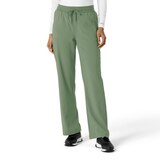 Pantalon d'uniforme médical semi-évasé de coupe moderne pour femmes, Cross Flex, Carhartt Front_Flat