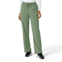 Carhartt Women's Cross Flex Modern Fit Boot Cut Scrub Pants Front_Flat