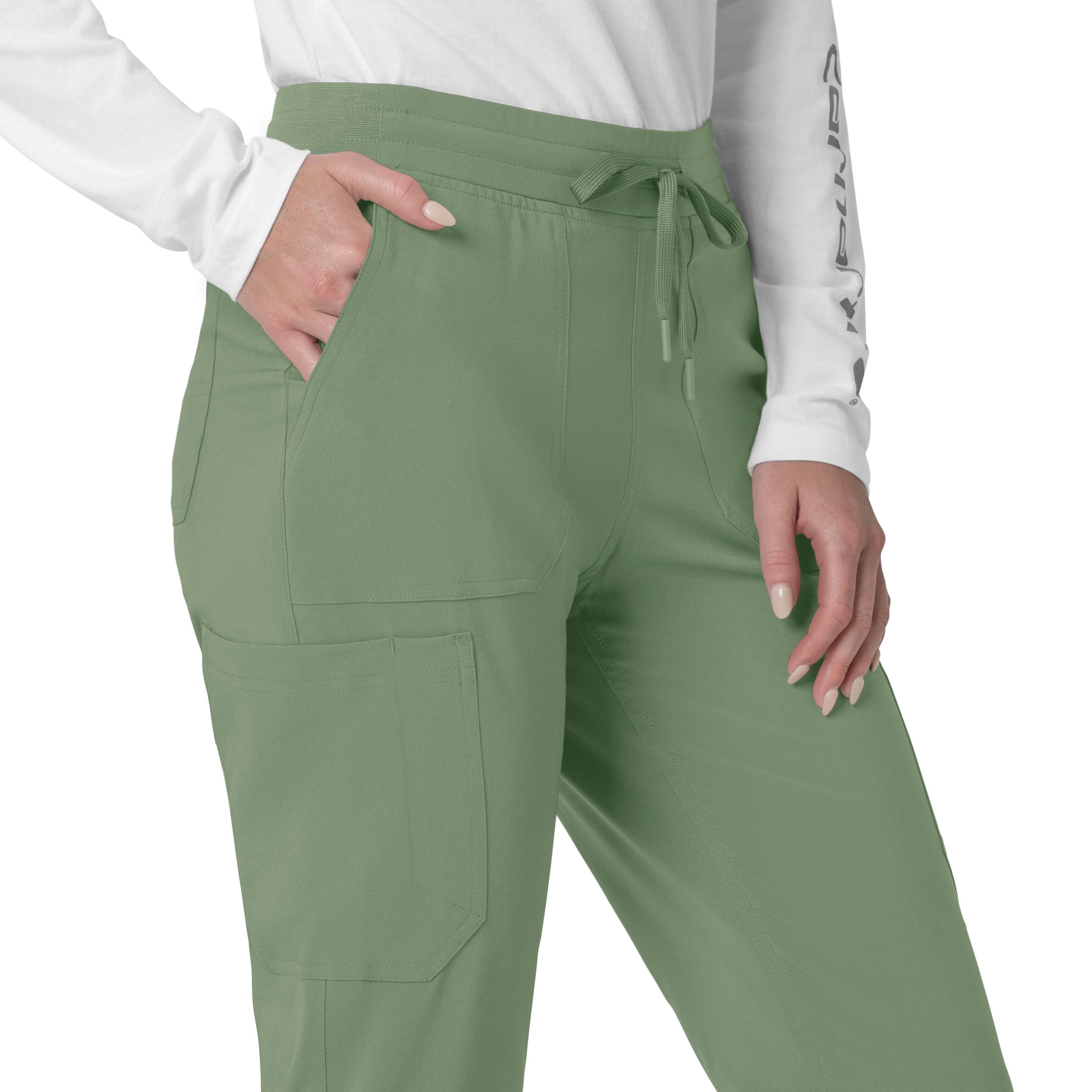 Pantalon d’uniforme médical cargo de style jogging et de coupe moderne pour femmes, Cross Flex, Carhartt