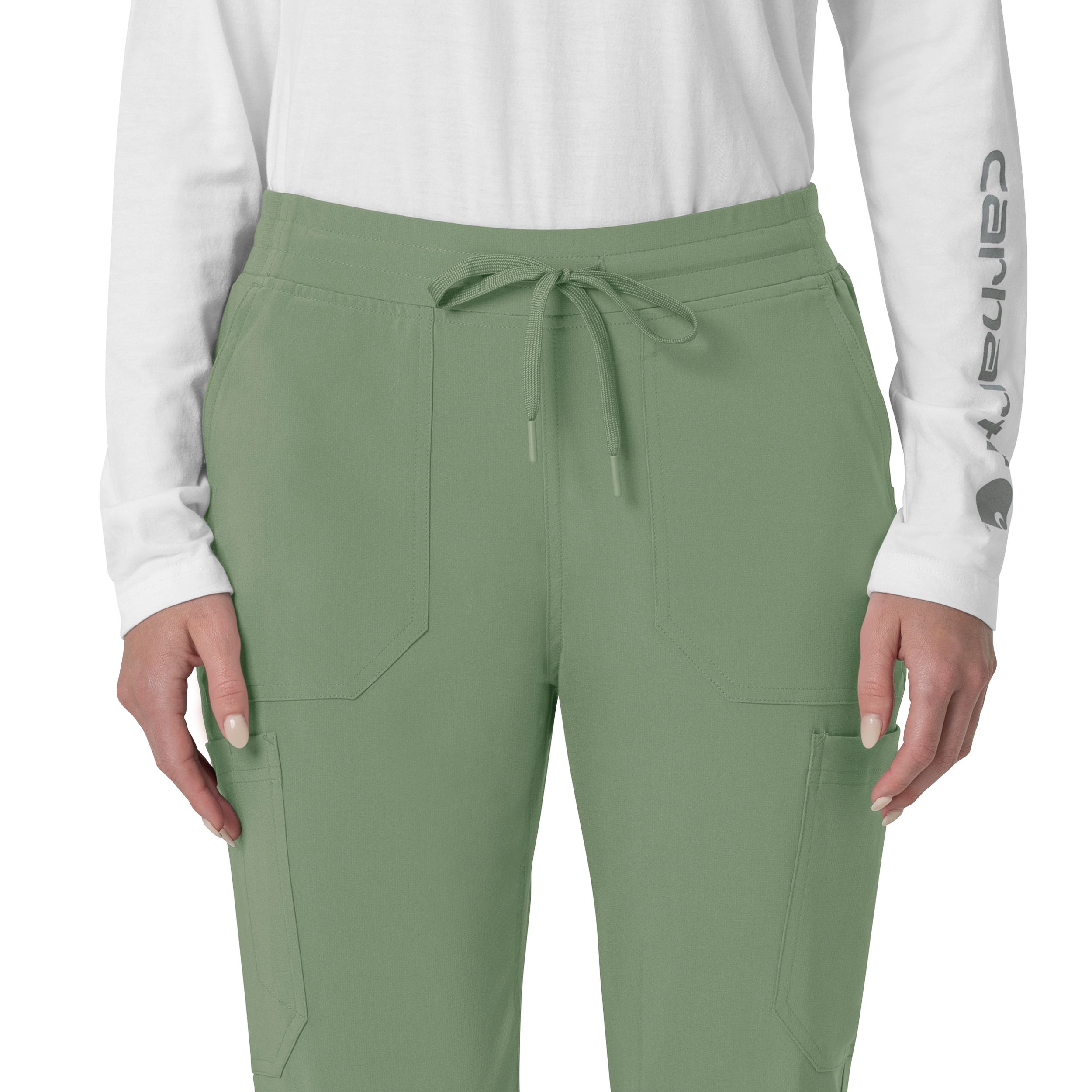 Pantalon d’uniforme médical cargo de style jogging et de coupe moderne pour femmes, Cross Flex, Carhartt