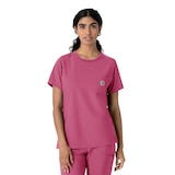 T-shirt à col ras du cou pour femmes, Cross Flex, Carhartt Front_Flat