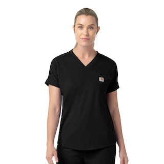 Carhartt V-Neck Couvercle en tricot avec poches latérales pour femme