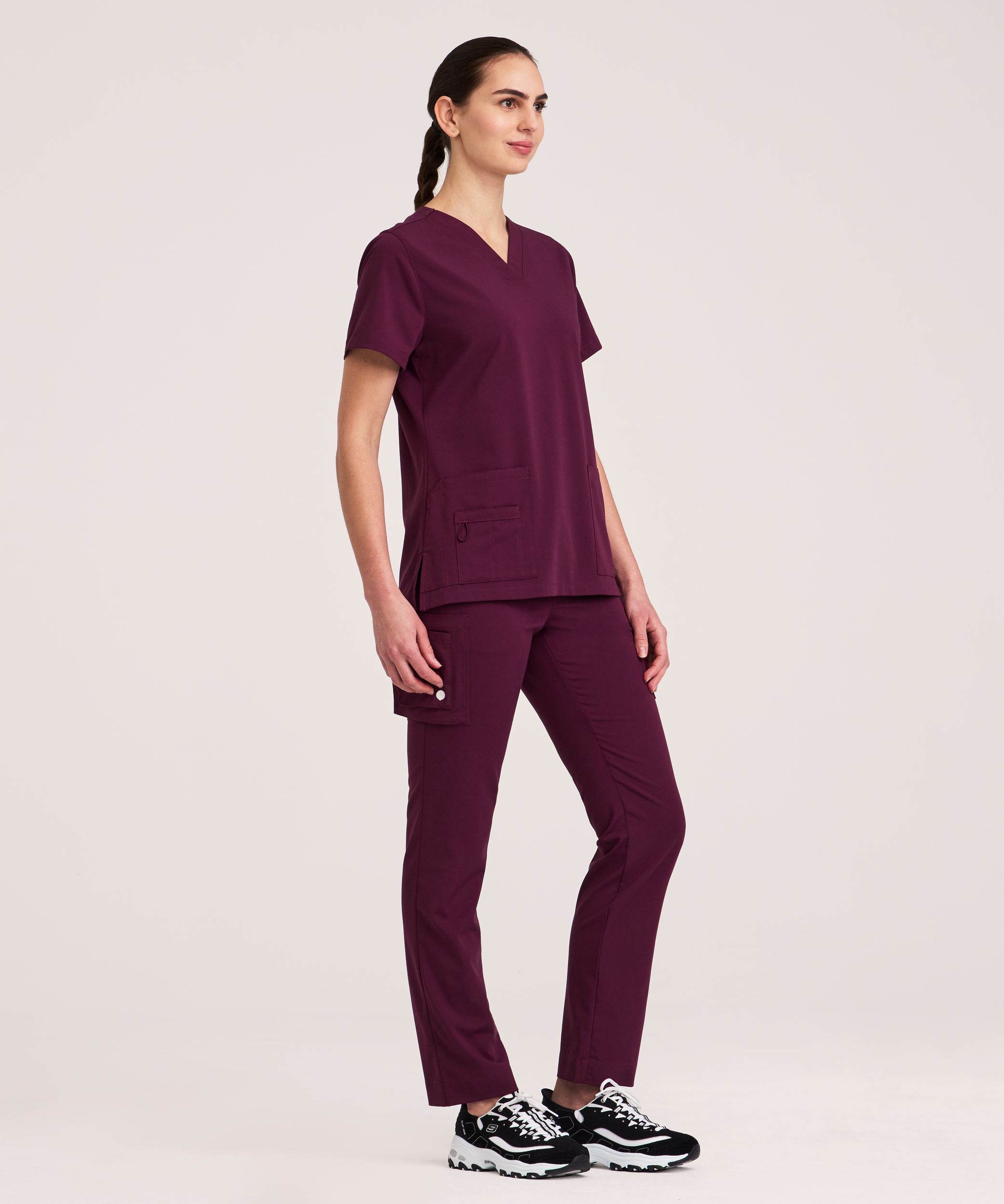 Health Pro Women's V-Neck Scrub Top