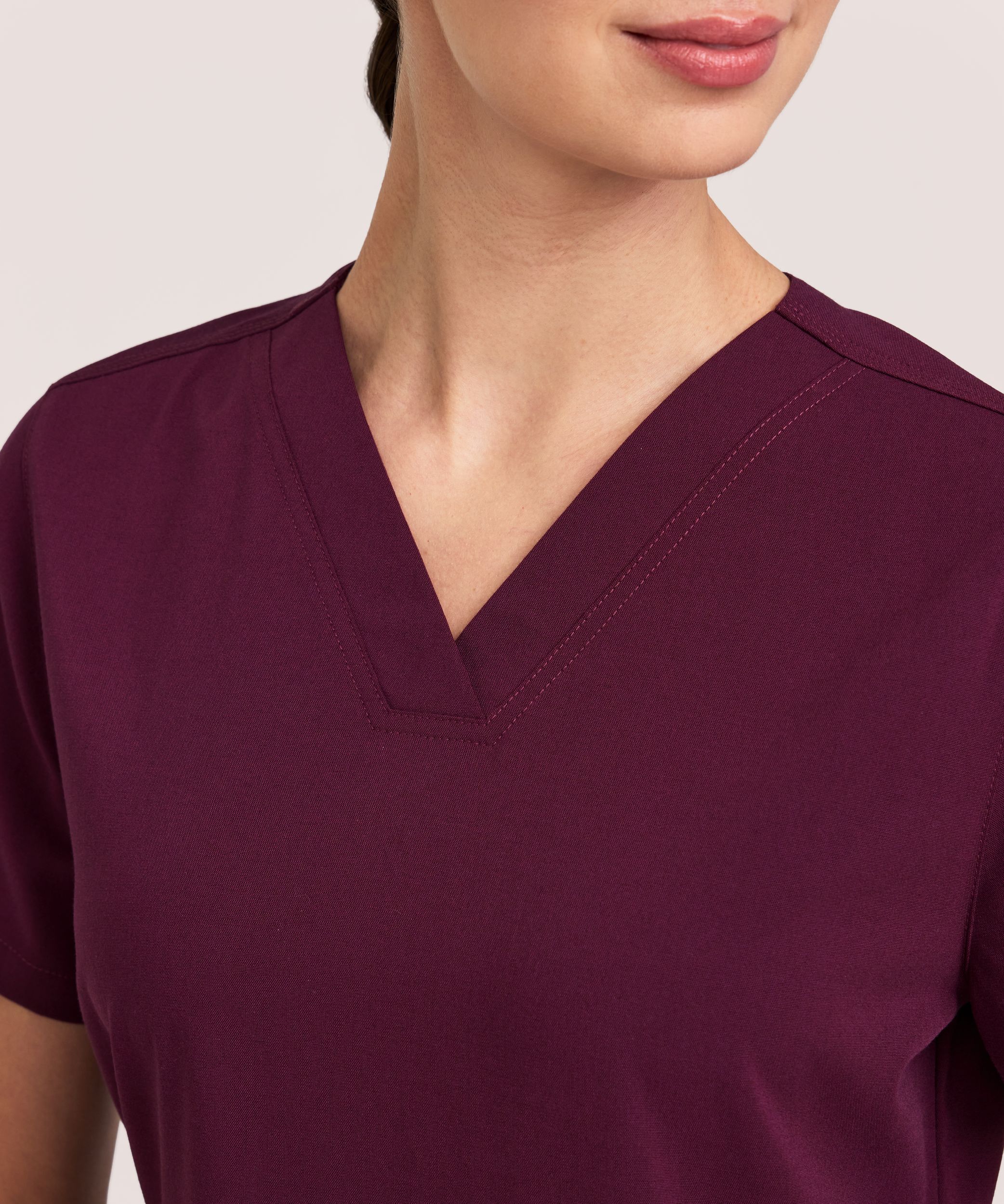 Health Pro Women's V-Neck Scrub Top