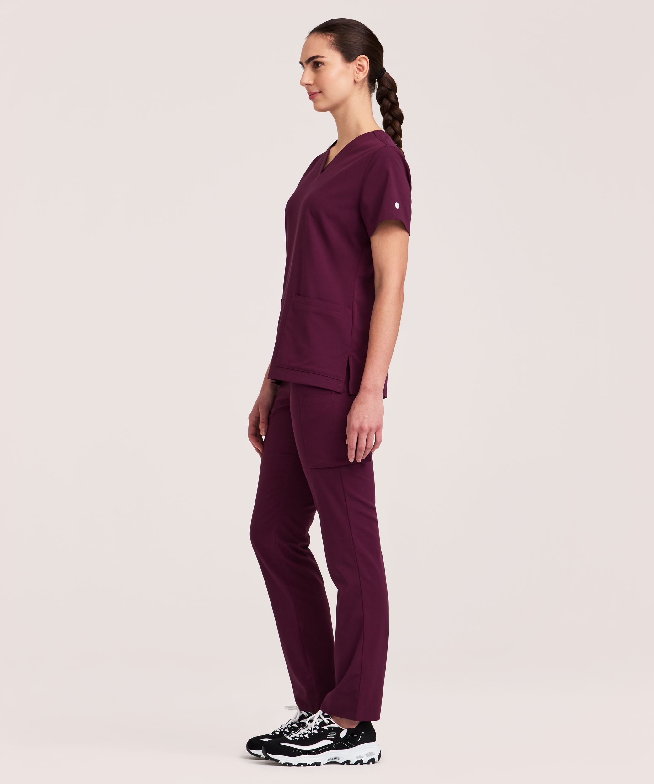 Health Pro Women's V-Neck Scrub Top