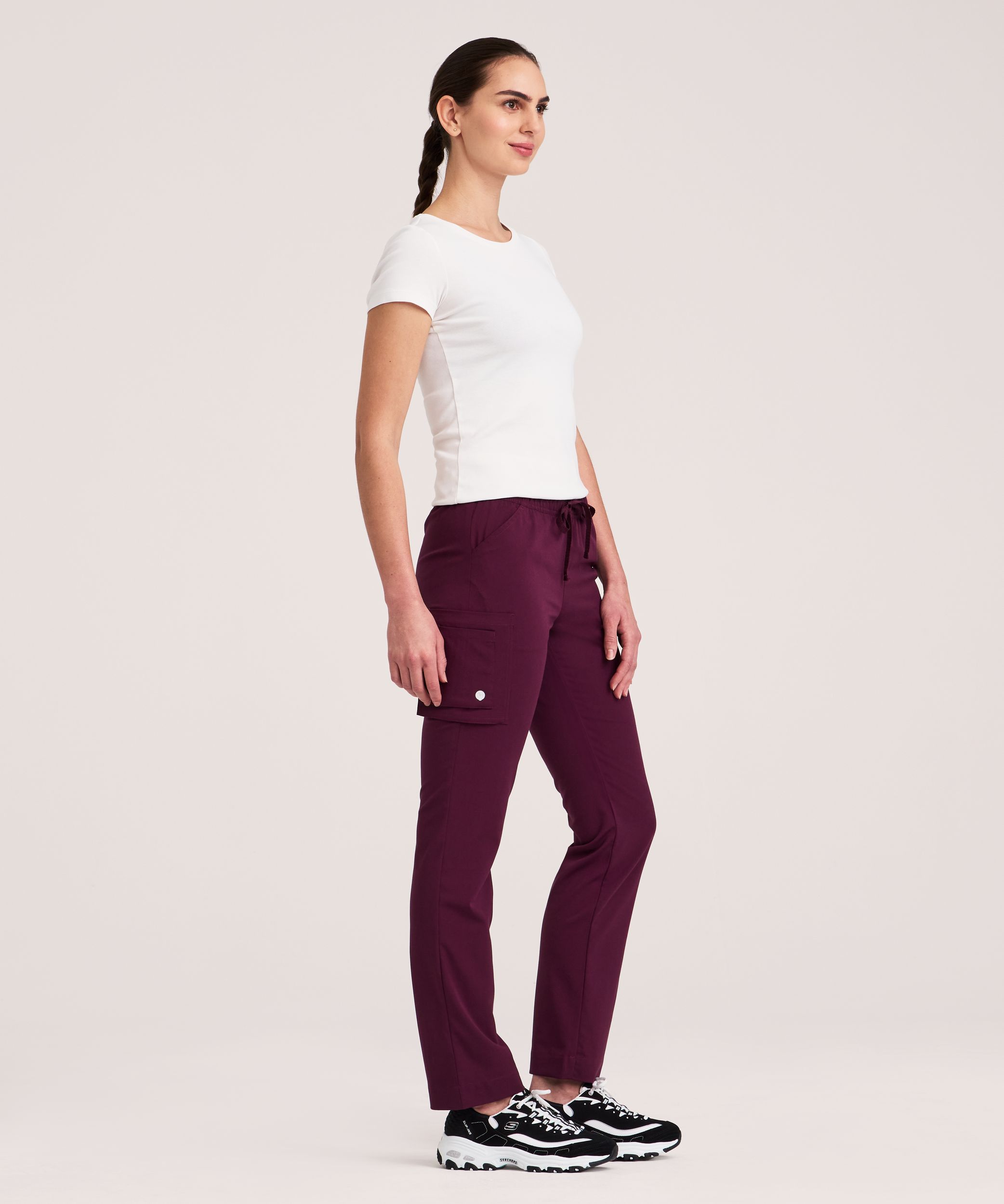 Pantalon d'uniforme médical à poche cargo pour femmes, Health Pro
