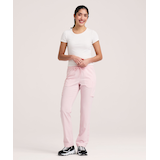 Pantalon d'uniforme médical à poches cargo pour femmes, Health Pro Front_Flat