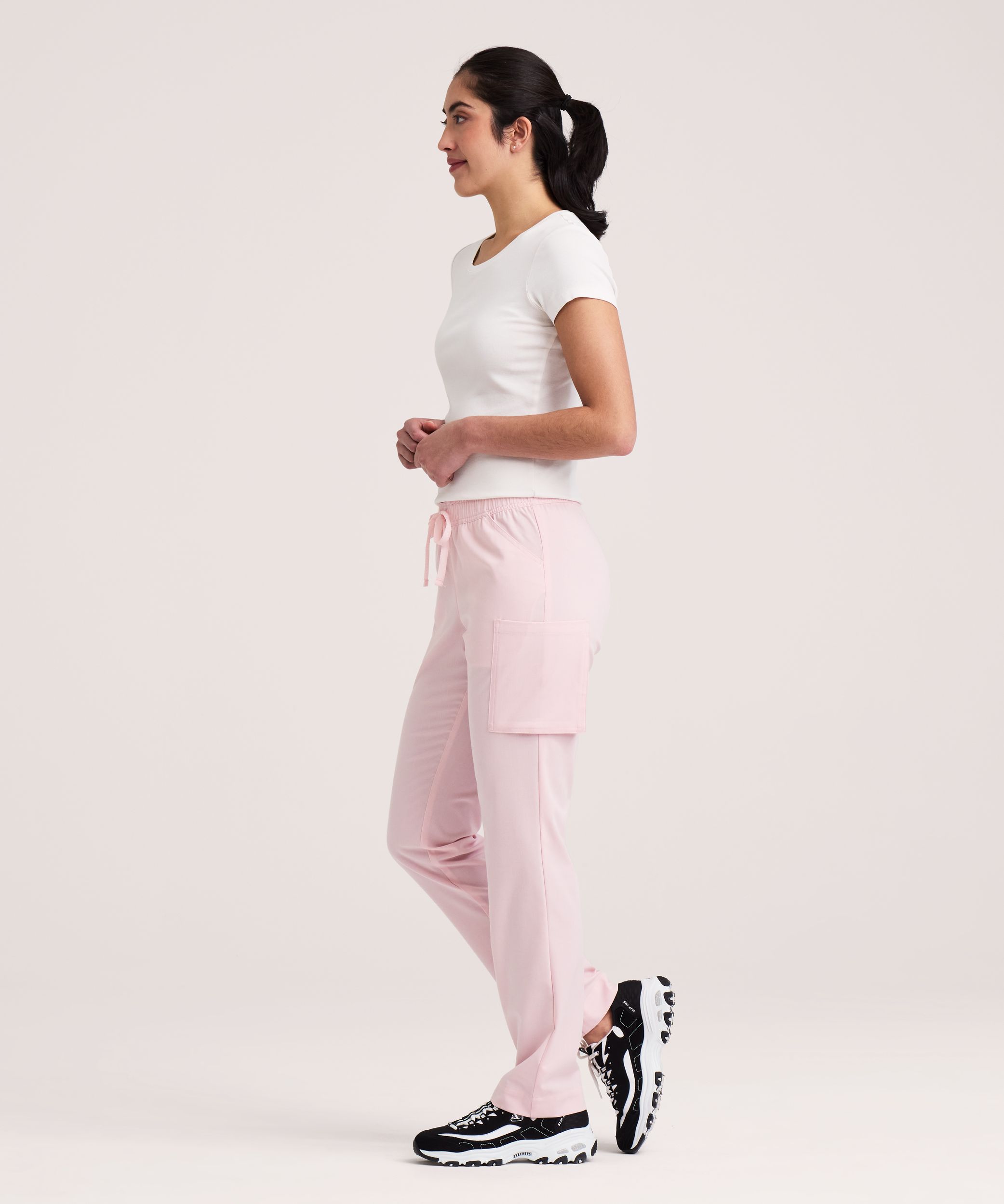 Pantalon d'uniforme médical à poches cargo pour femmes, Health Pro