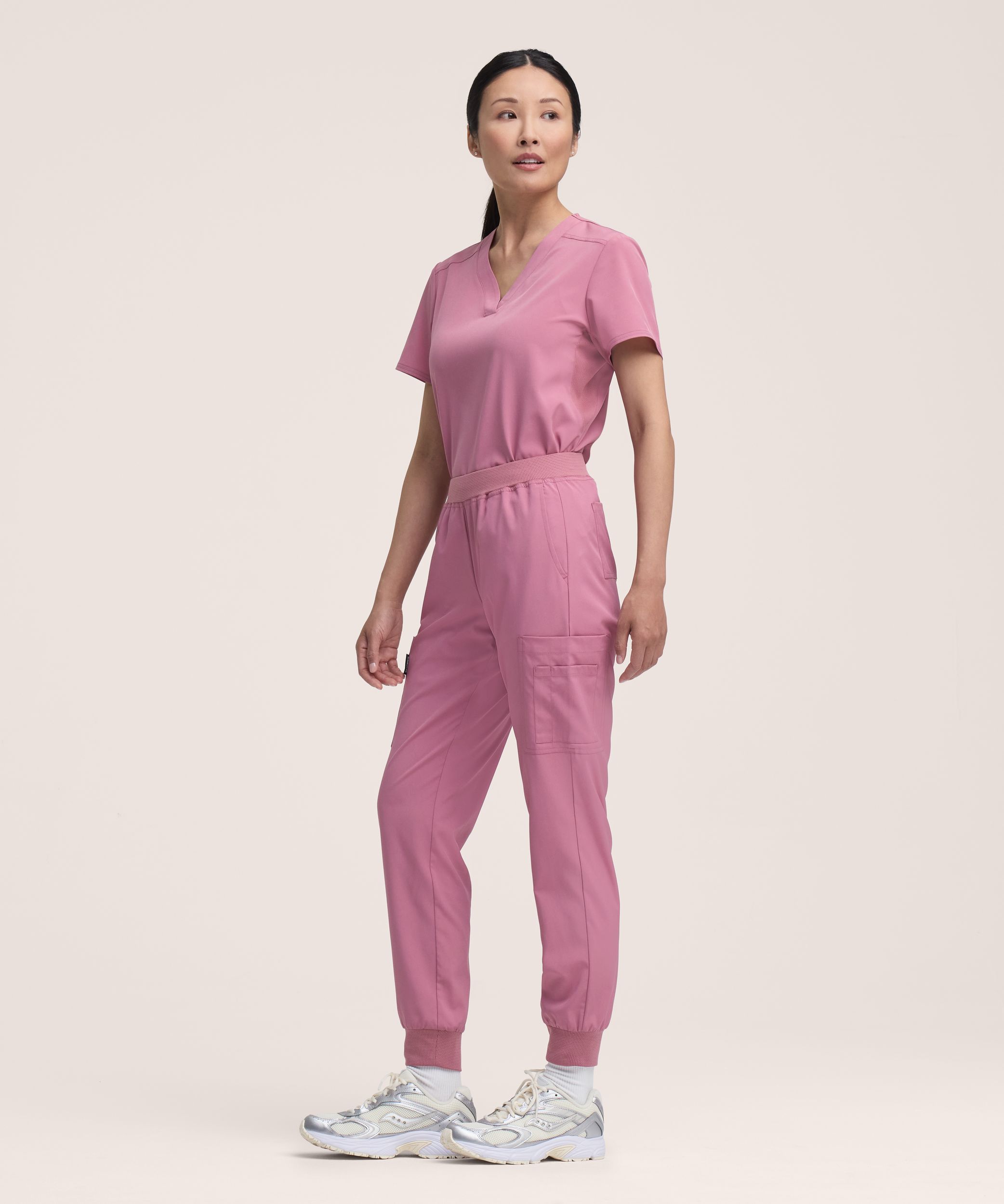 Pantalon d’uniforme médical de style jogging pour femmes, Scrubletics