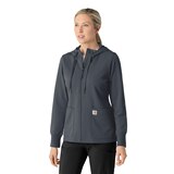 Carhartt Women's Rugged Flex Modern Waffle Hoodie Front_Flat