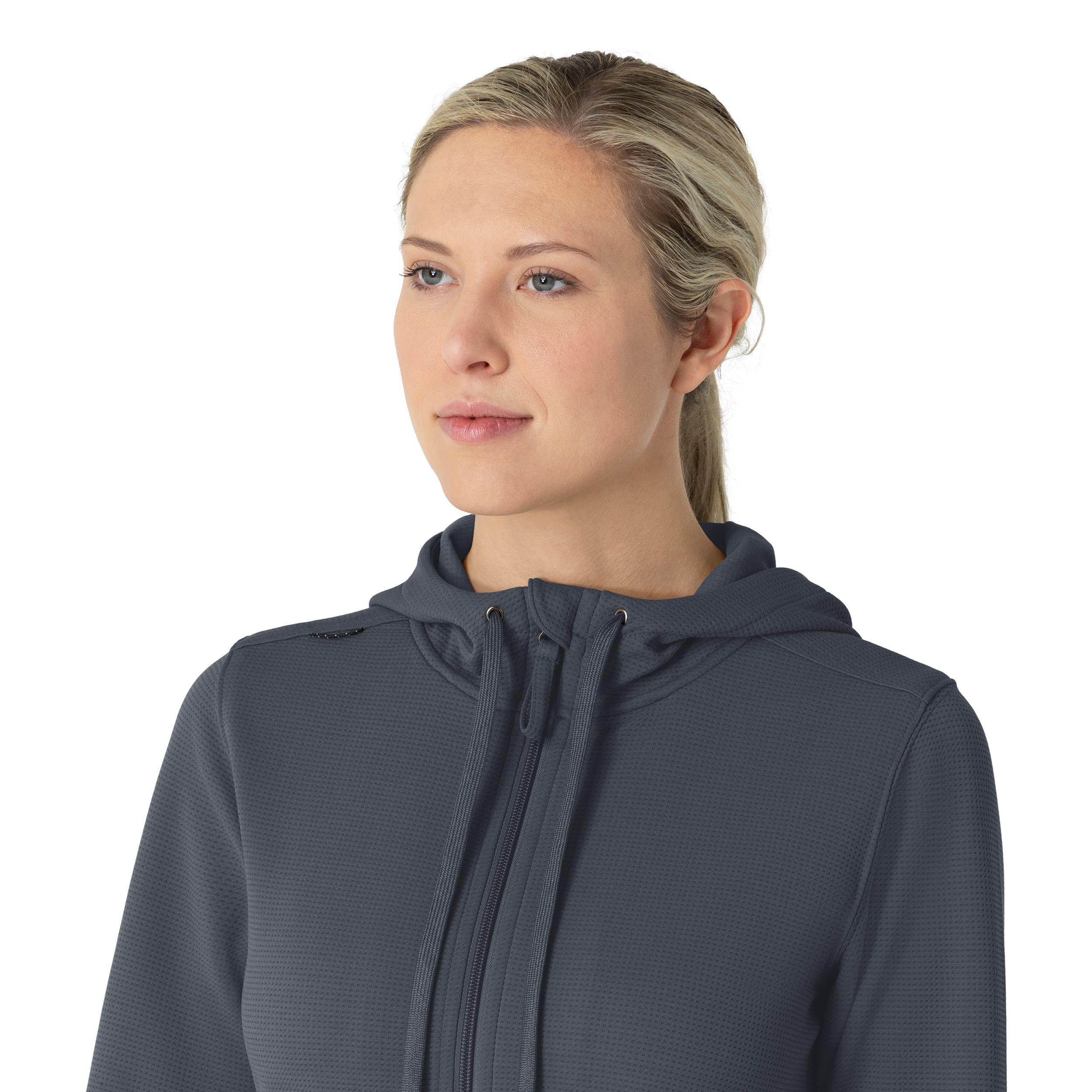 Carhartt Women's Rugged Flex Modern Waffle Hoodie