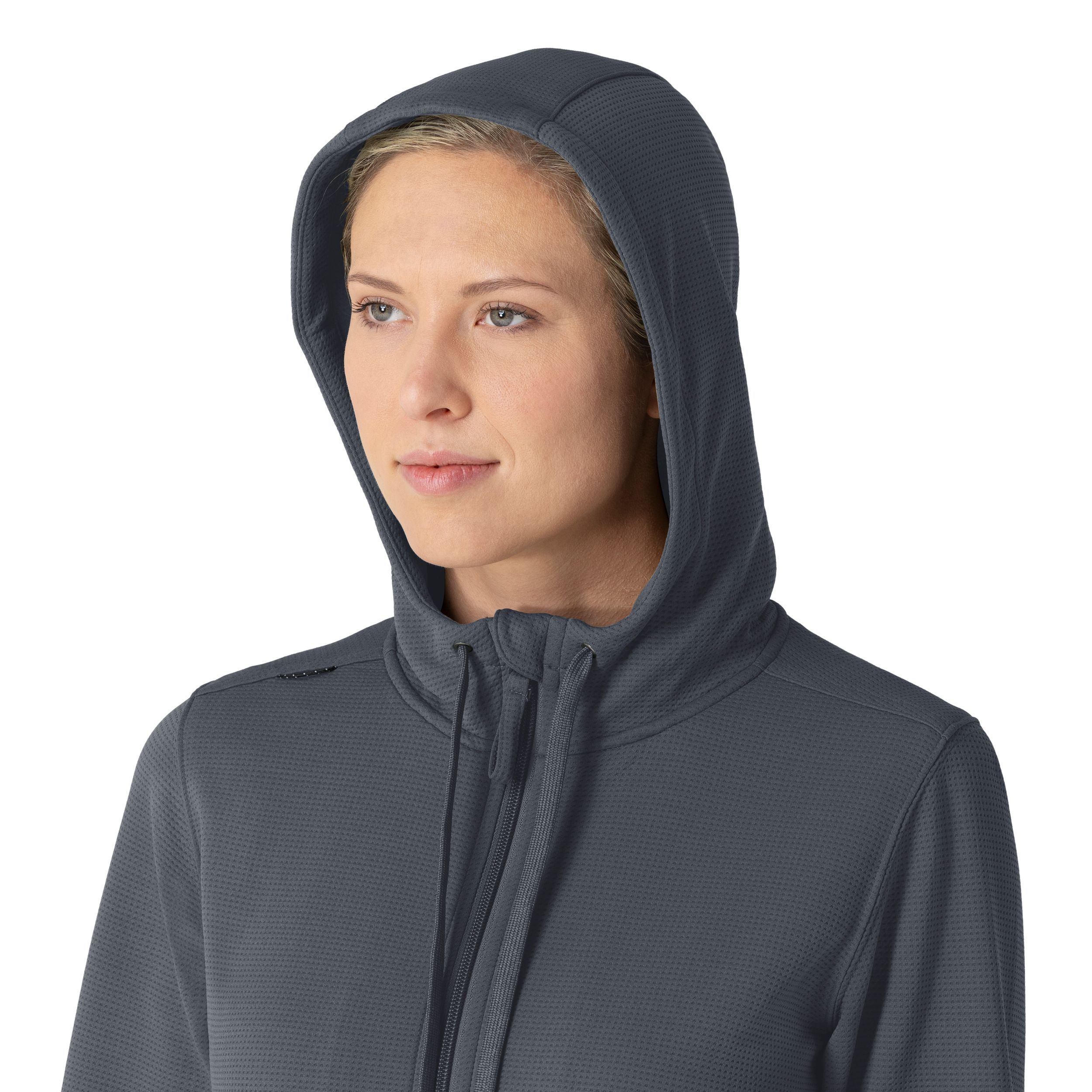 Carhartt Women's Rugged Flex Modern Waffle Hoodie