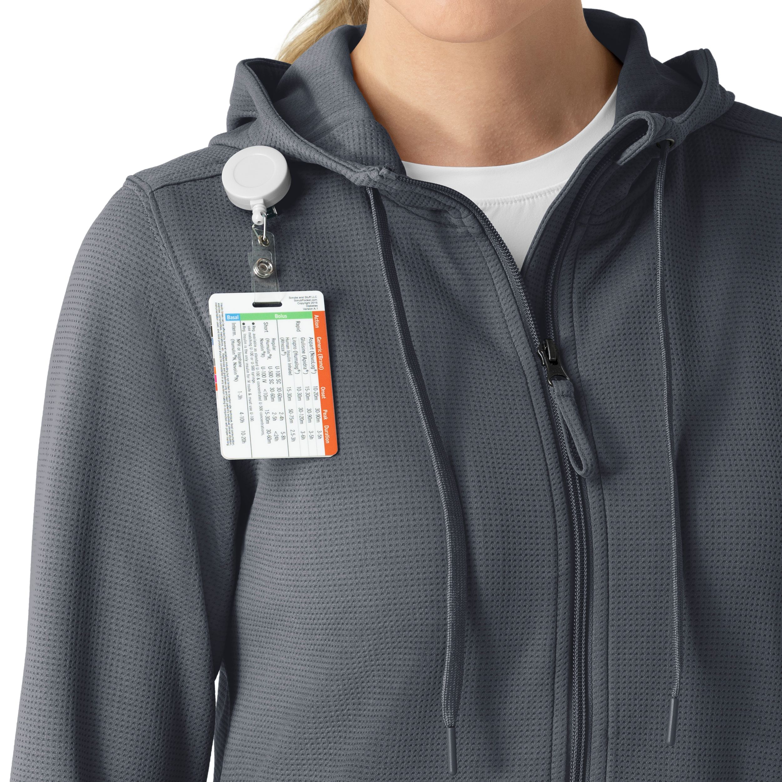 Carhartt Women's Rugged Flex Modern Waffle Hoodie