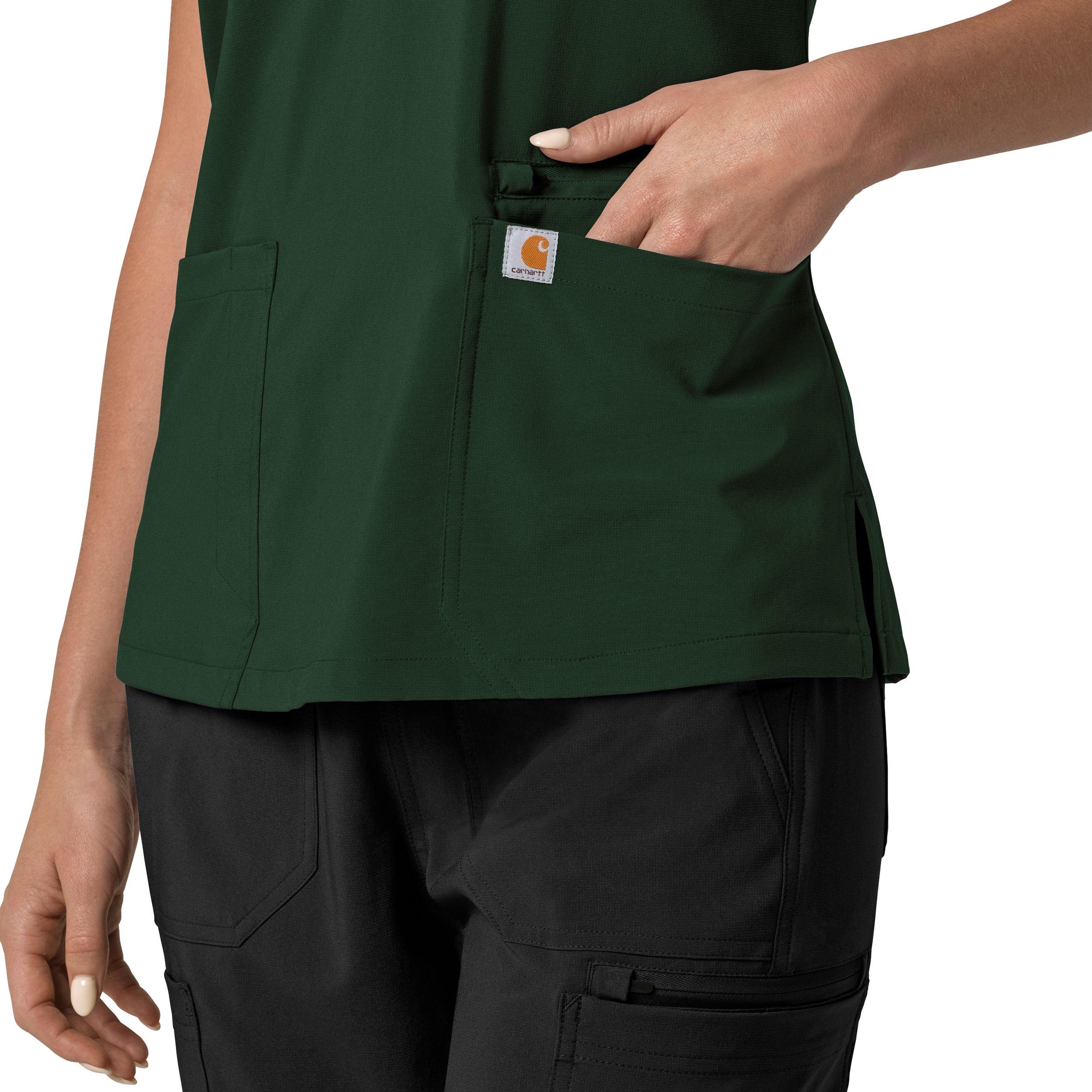 Haut d’uniforme médical de coupe moderne pour femmes, Cross Flex, Carhartt