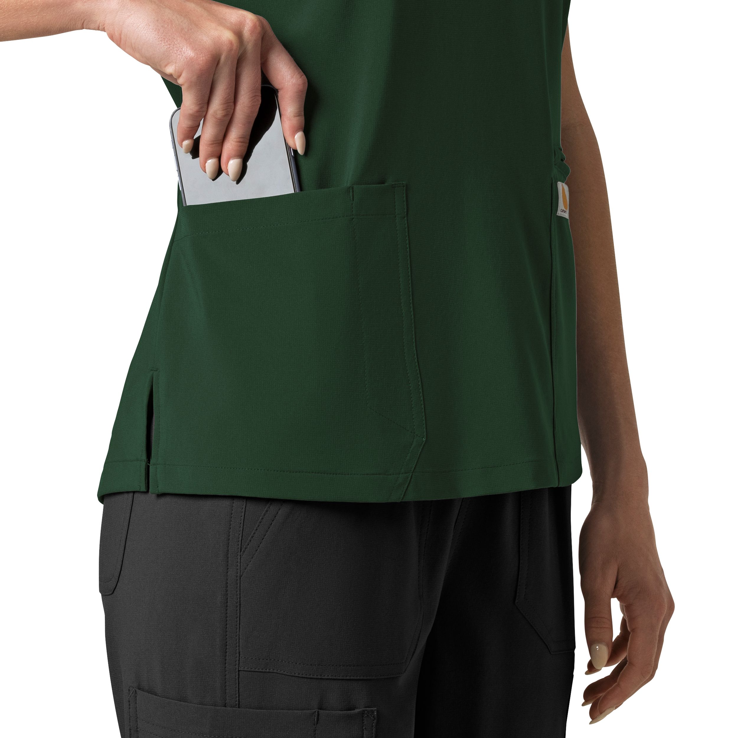 Haut d’uniforme médical de coupe moderne pour femmes, Cross Flex, Carhartt