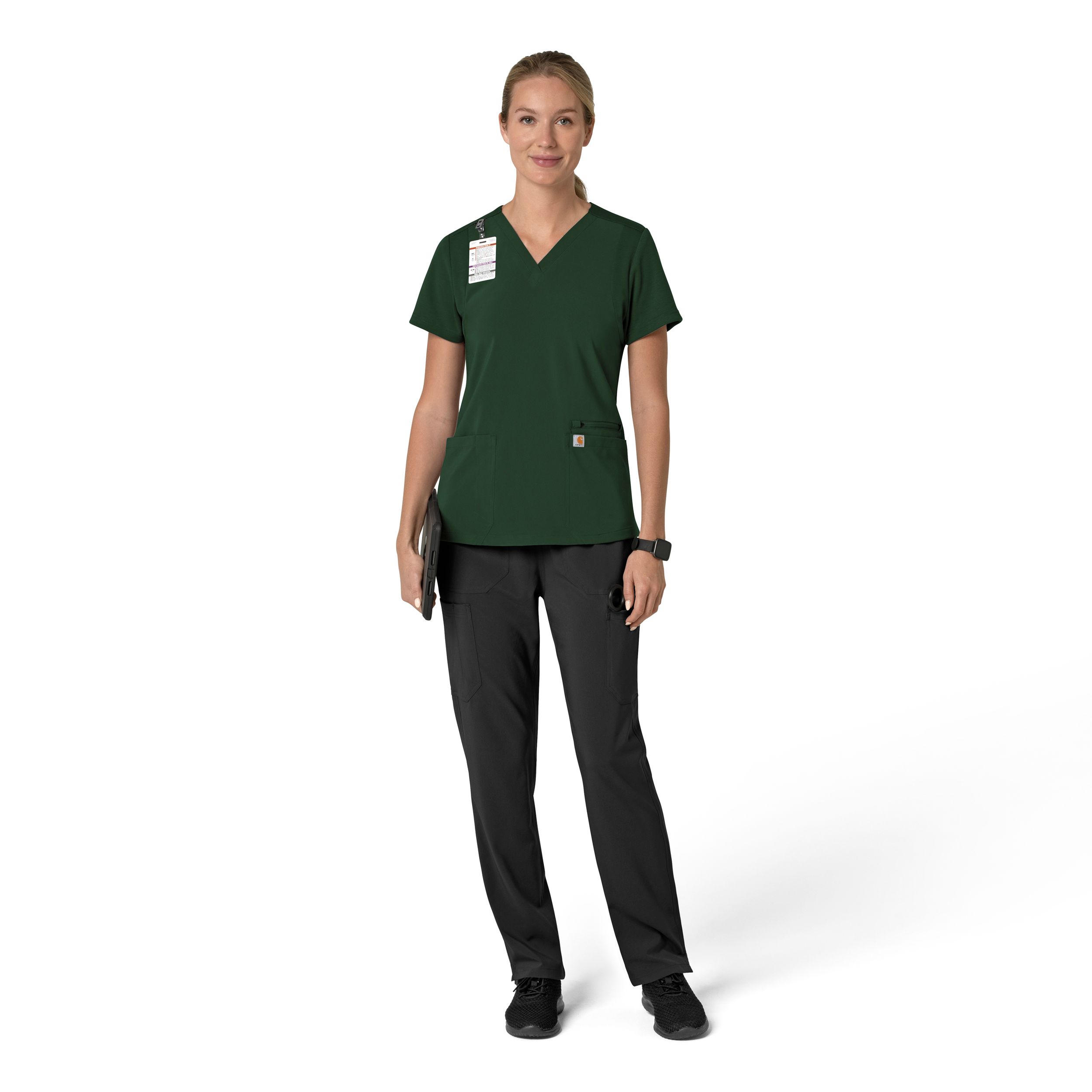 Haut d’uniforme médical de coupe moderne pour femmes, Cross Flex, Carhartt