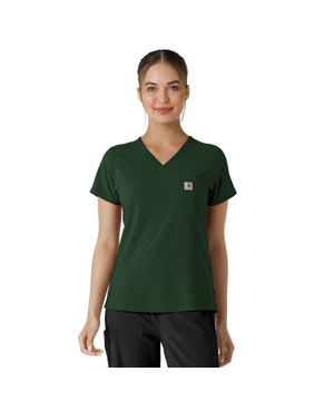 Carhartt Women's Cross Flex Tuck-In Scrub Top