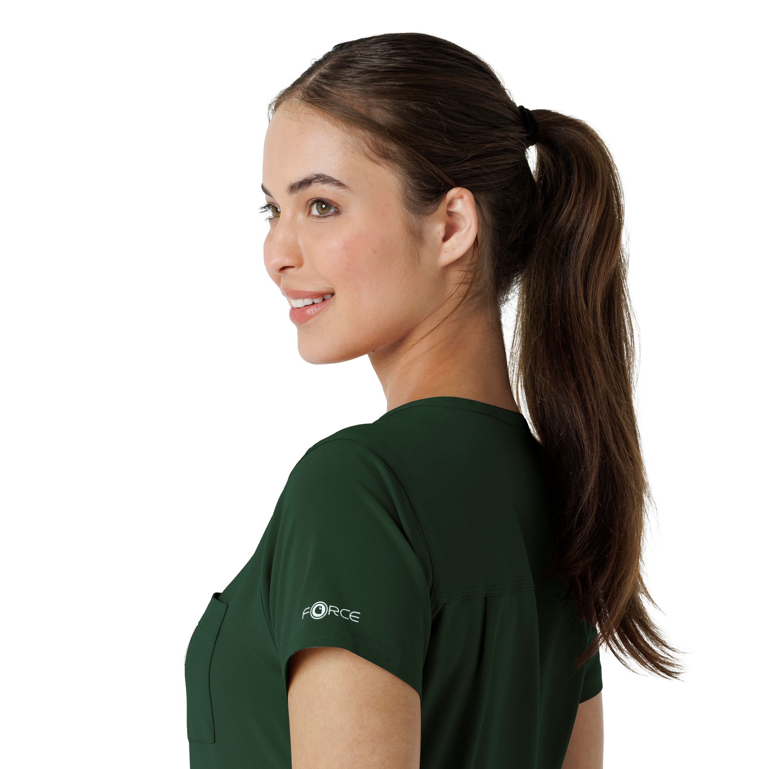 Carhartt Women's Cross Flex Tuck-In Scrub Top