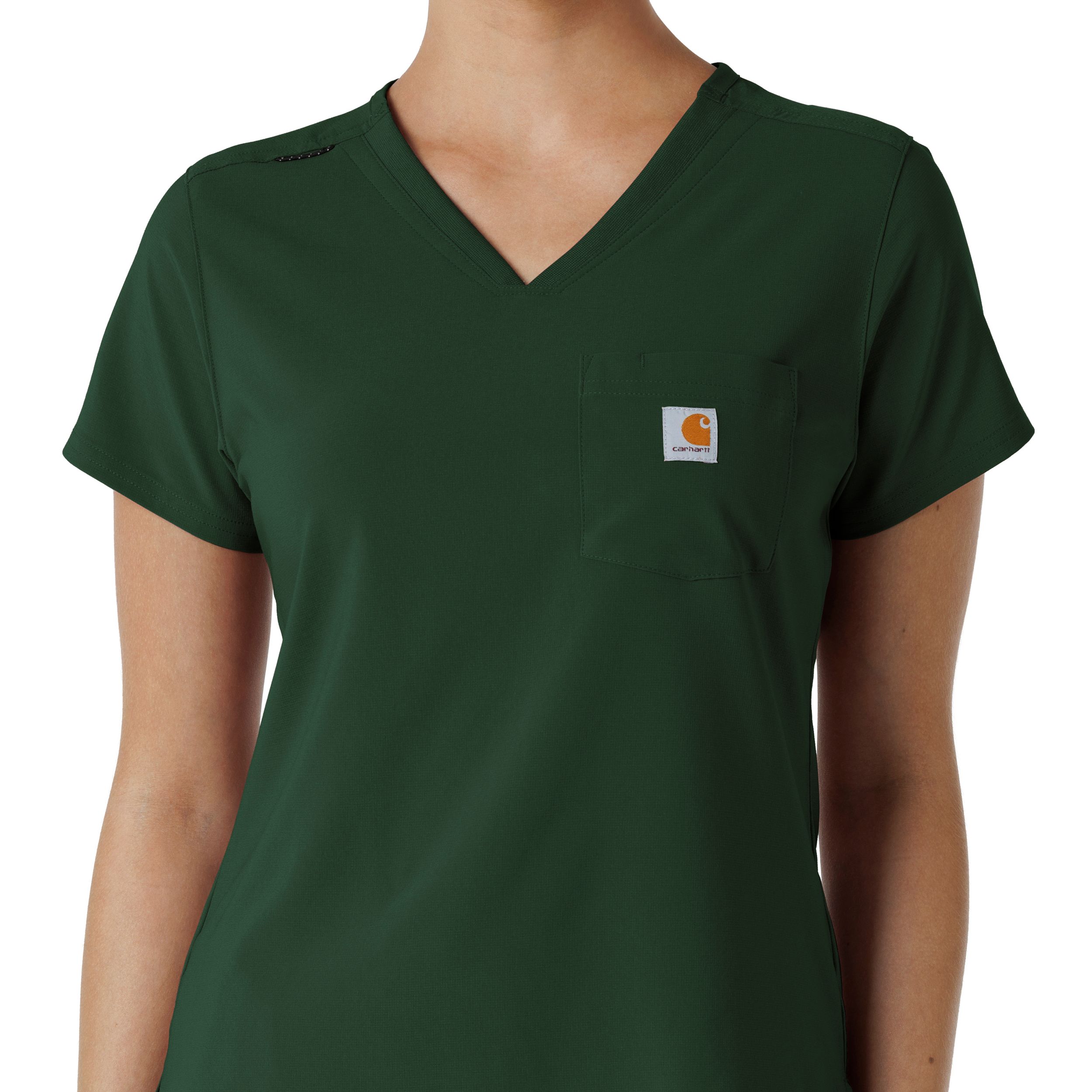 Carhartt Women's Cross Flex Tuck-In Scrub Top
