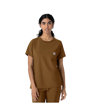 Carhartt Women's Cross Flex Sweatshirt Scrub Top