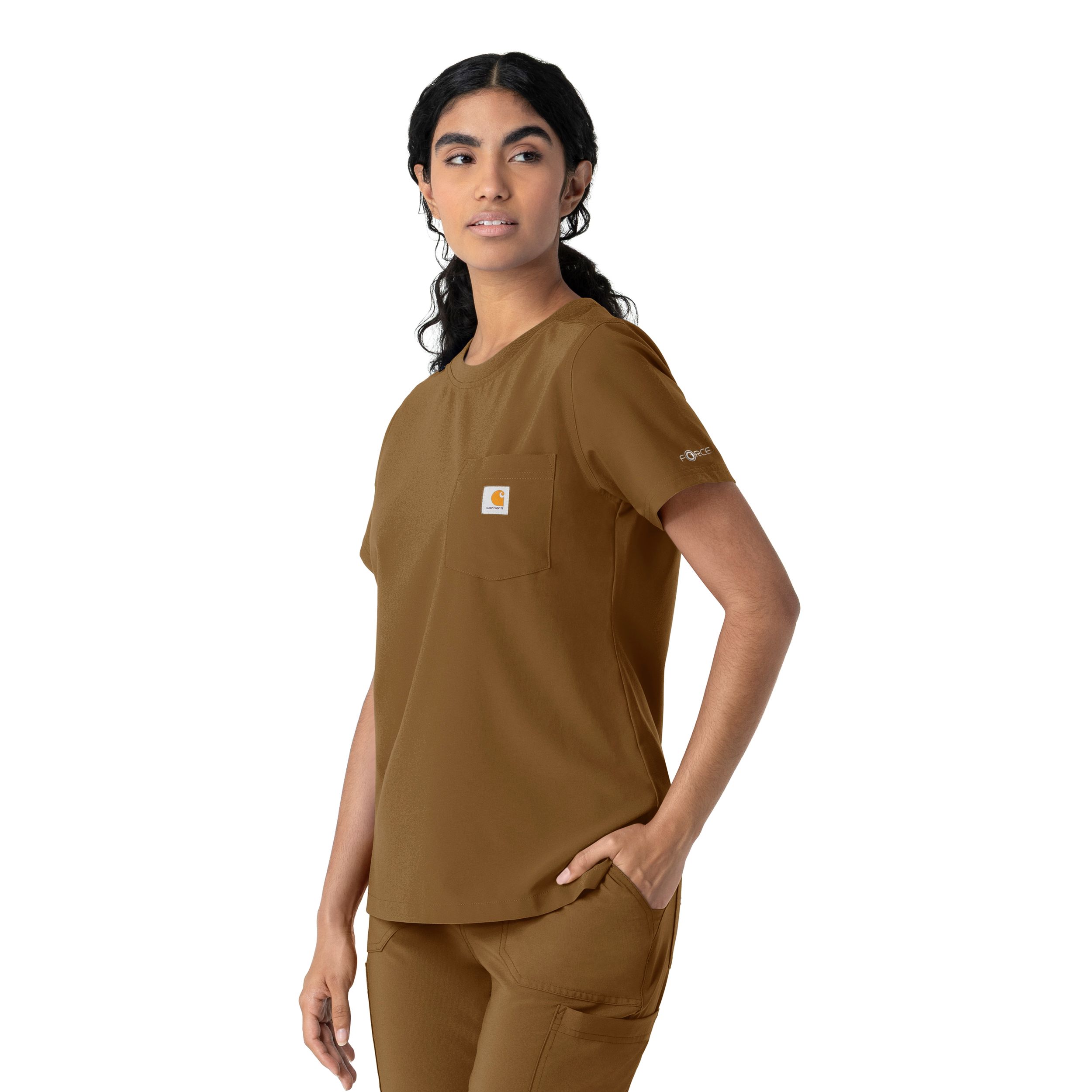 Carhartt Women's Cross Flex Sweatshirt Scrub Top