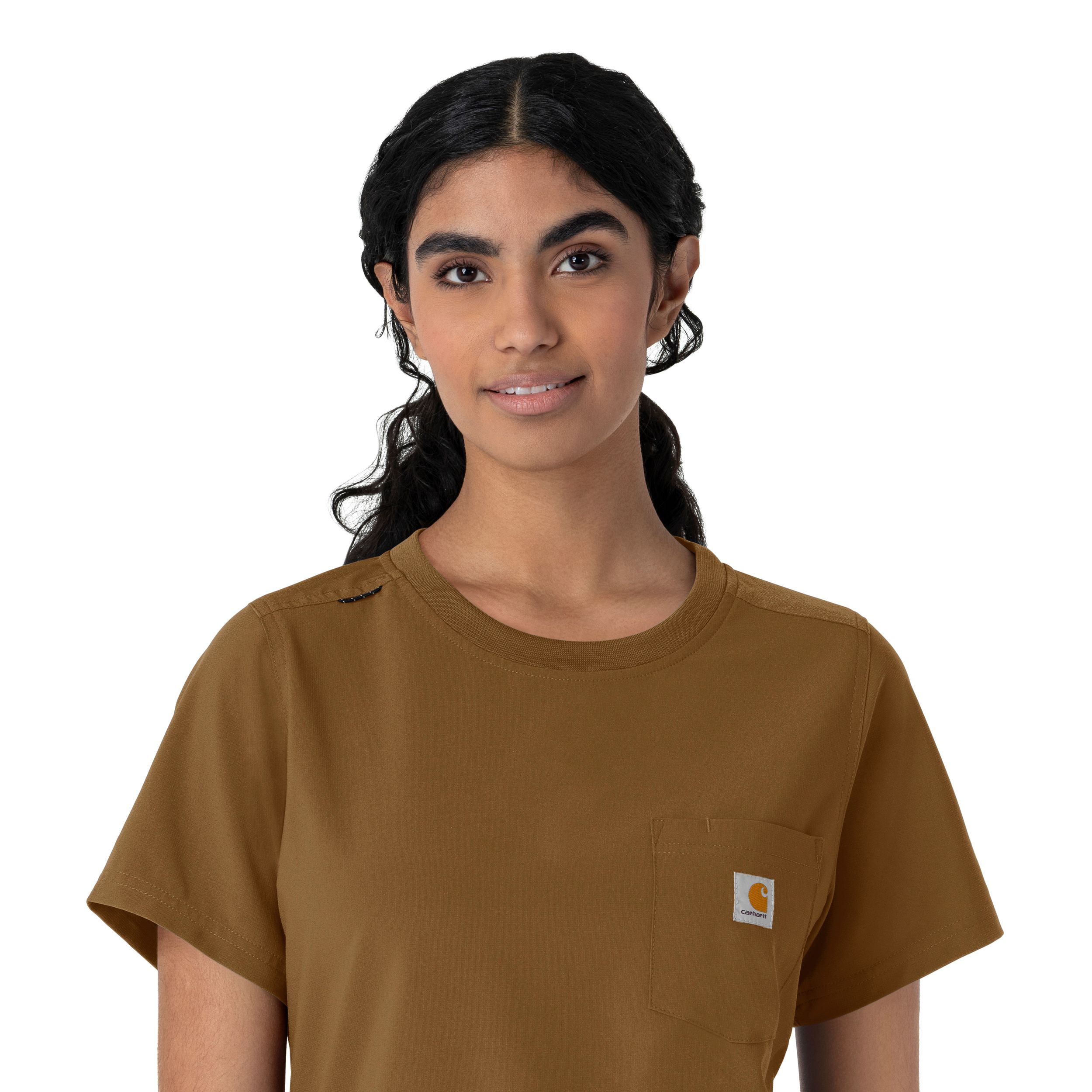 Carhartt Women's Cross Flex Sweatshirt Scrub Top