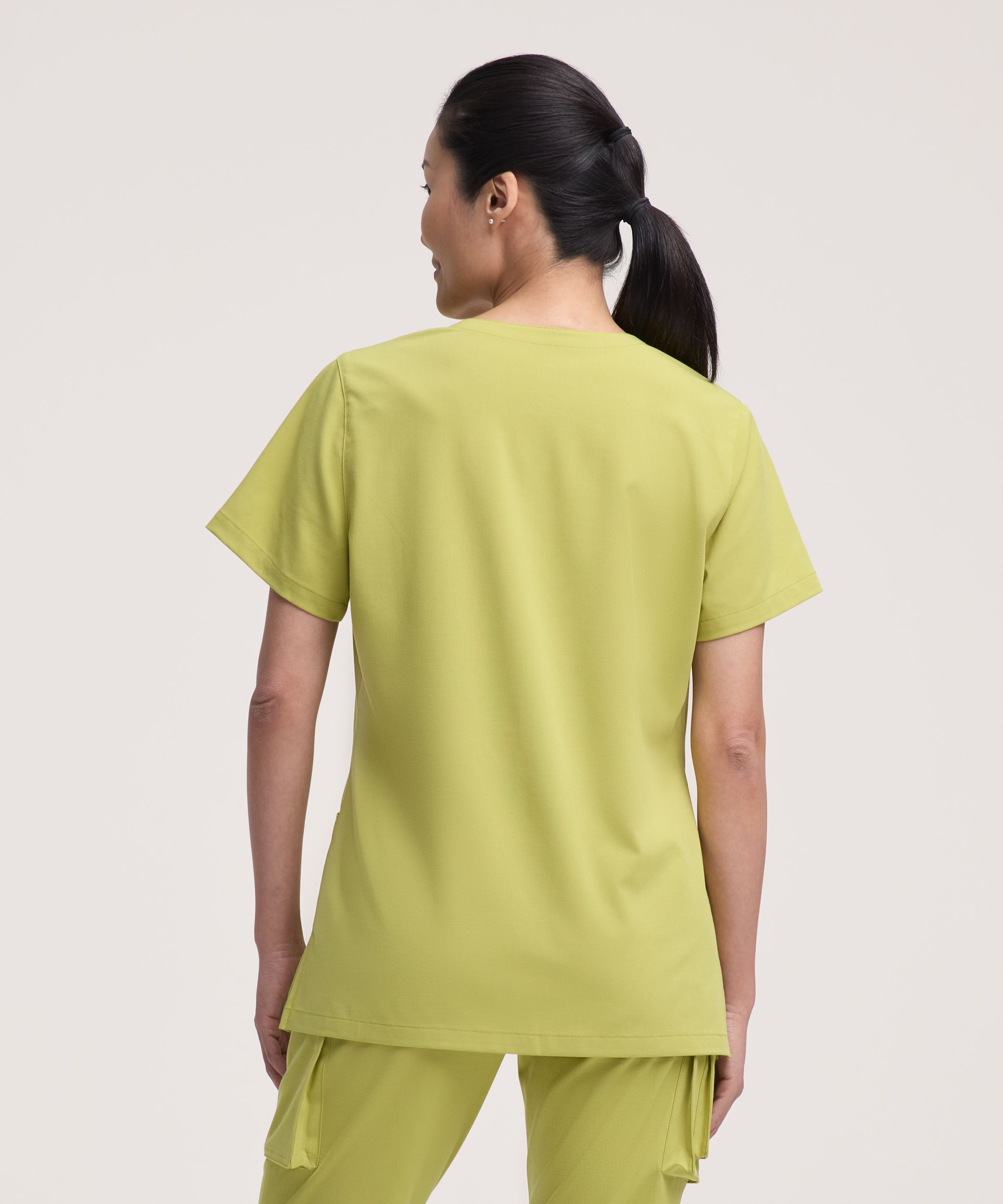 Haut d’uniforme médical à encolure en V pour femmes, Health Pro