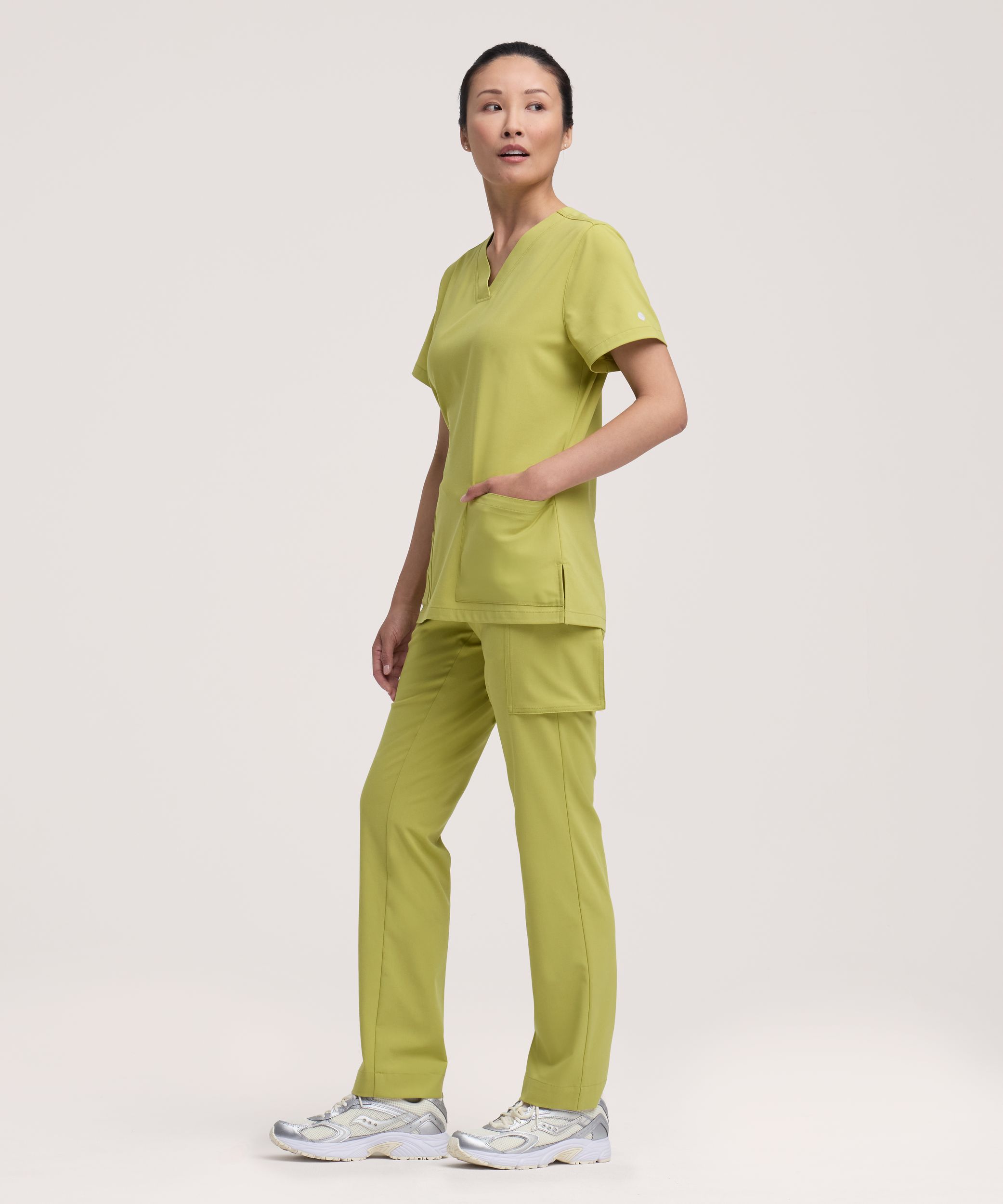 Haut d’uniforme médical à encolure en V pour femmes, Health Pro