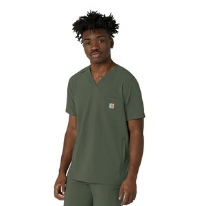 Carhartt Men's Cross Flex V-Neck Scrub Top