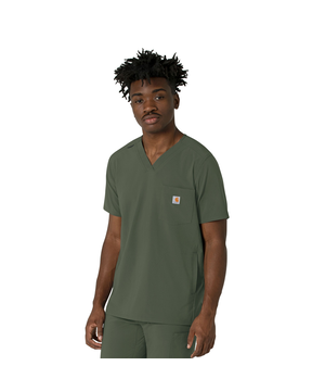Carhartt Men's Cross Flex V-Neck Scrub Top