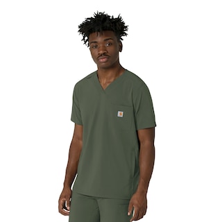 Carhartt Cross Flex V-Neck Scrub Top pour homme
