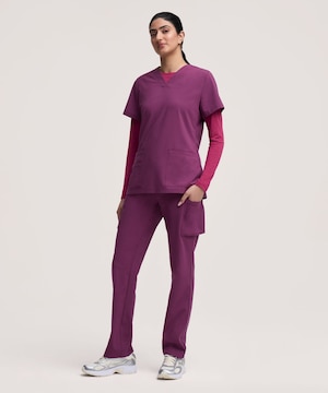 Health Pro Women's V-Neck Scrub Top