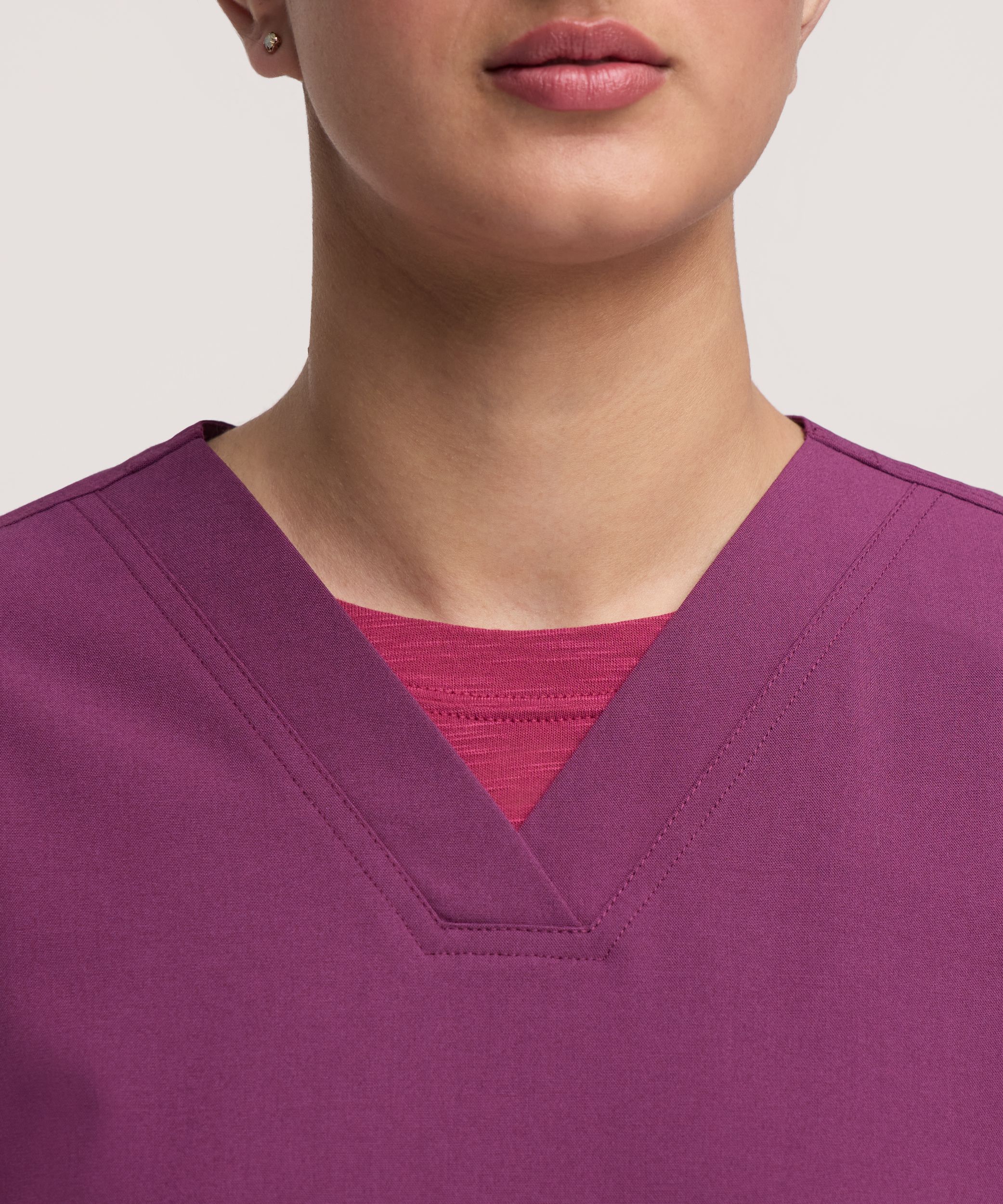 Health Pro Women's V-Neck Scrub Top