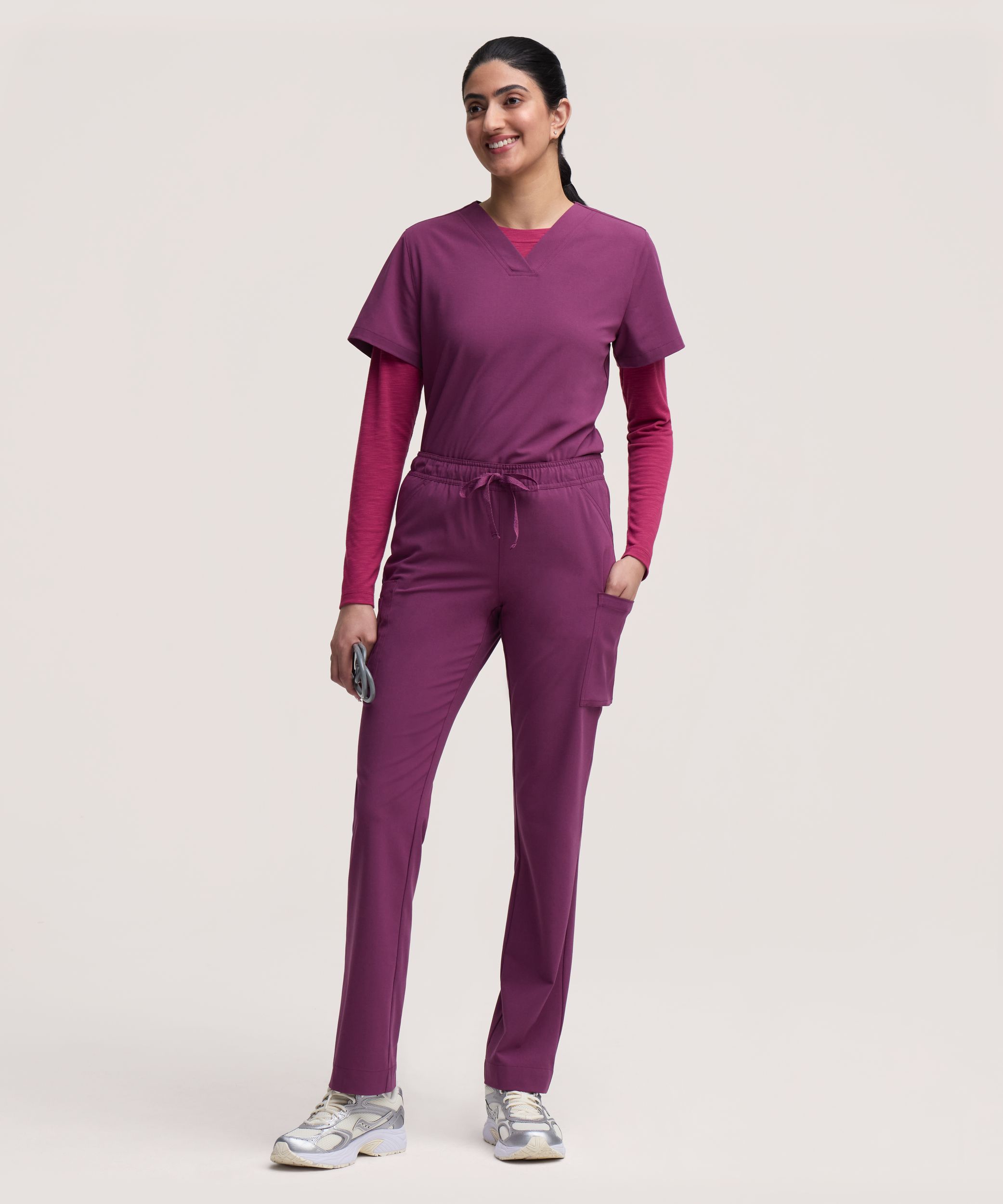 Health Pro Women's Cargo Scrub Pants