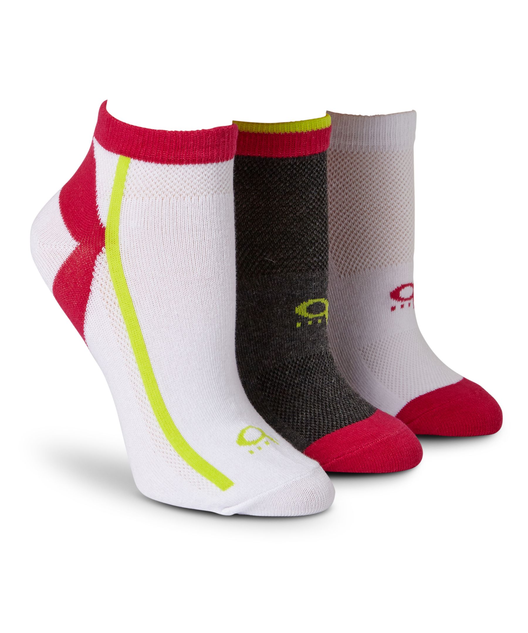 Socquettes sport en filet pour femmes, Shambhala, paquet de 3&nbsp;paires