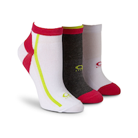 Socquettes sport Shambhala en filet, pour femmes, paquet de 3 paires Front_Angled_Right