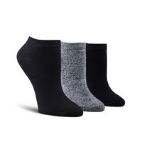 Chaussettes basses Denver Hayes en bambou, pour femmes, paquet de 3&nbsp;paires