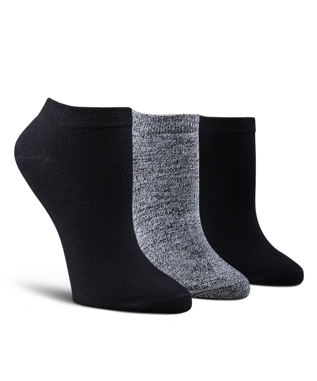 Chaussettes basses Denver Hayes en bambou, pour femmes, paquet de 3 paires