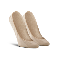 Denver Hayes Chaussettes ballerines en microfibre pour femmes, paquet de 2 Front_Angled_Right