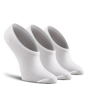 Denver Hayes Women's 3-Pack Mesh Loafer Cut Socks