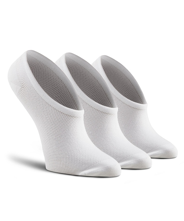 Denver Hayes Women's 3-Pack Mesh Loafer Cut Socks